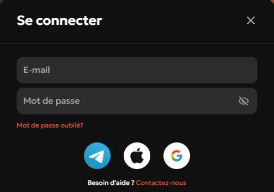 Gxbet Casino login Connexion